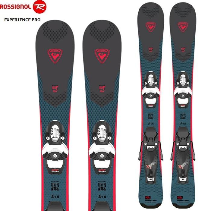 【即納&大特価】  スキー板 ロシニョール ROSSIGNOL EXPERIENCE ジュニア 〈21/22モデル〉 ビンディングセット TEAM4 PRO スキー板