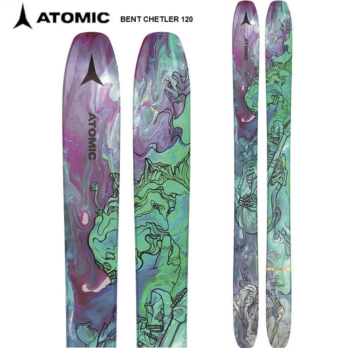 ATOMIC アトミック スキー板 BENT CHETLER 120 板単品 22-23