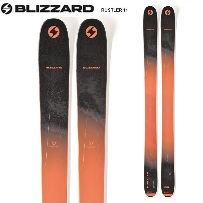 BLIZZARD ブリザード スキー板 RUSTLER 11 板単品 22 23 モデル 