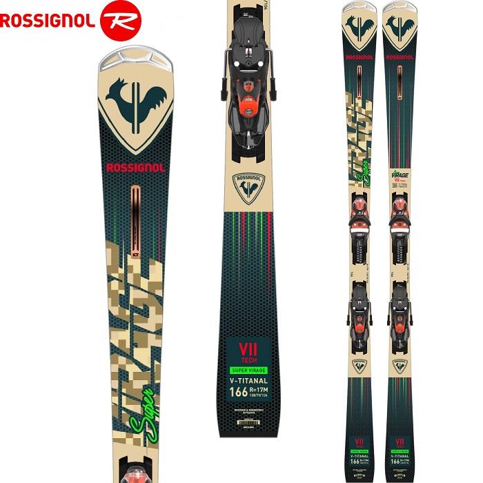 ROSSIGNOL ロシニョール スキー板 SUPER VIRAGE VII TECH ビンディングセット 22-23 モデル JAPAN LIMITED｜fjanck2｜02