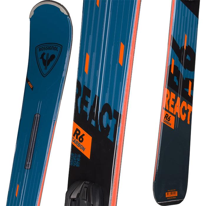 公式サイト ROSSIGNOL ロシニョール スキー板 REACT CA 22-23 ビンディングセット モデル スキー板 