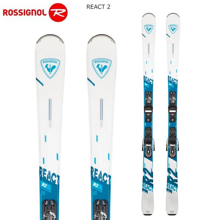 ROSSIGNOL REACT 2 スキー板 162cm メンズ ROSSIGNOL REACT R2 スキー 162cm Rossignol React 2 Skis +