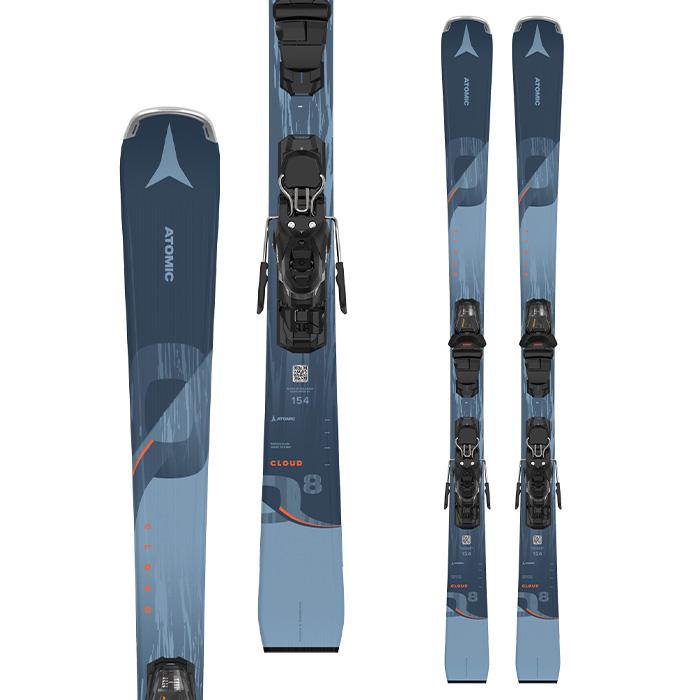 ATOMIC アトミック スキー板 CLOUD Q8 + M 10 GW Blue Black/Orange