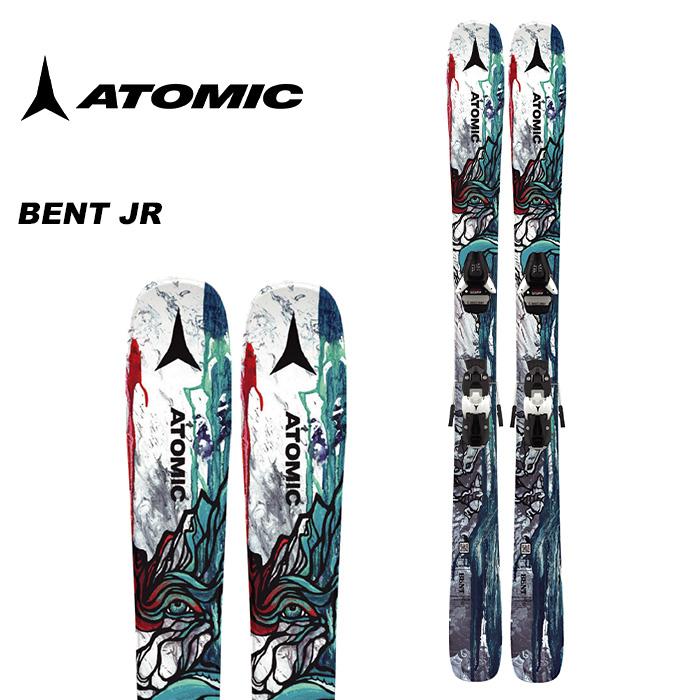 ATOMIC アトミック スキー板 BENT JR C GW Black White 23-24 モデル 