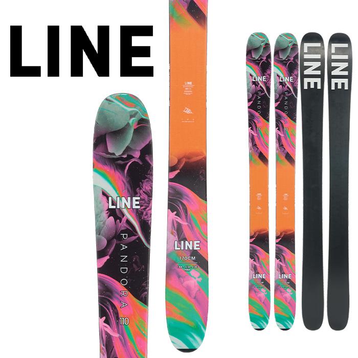 スキー板　LINE PANDORA 172cm LINE ライン スキー板 PANDORA 110 板単品 23-24 モデル : F