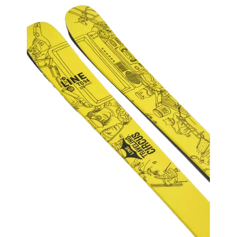 LINE ライン スキー板 CHRONIC 94 TC 板単品 23-24 モデル : F.JANCK
