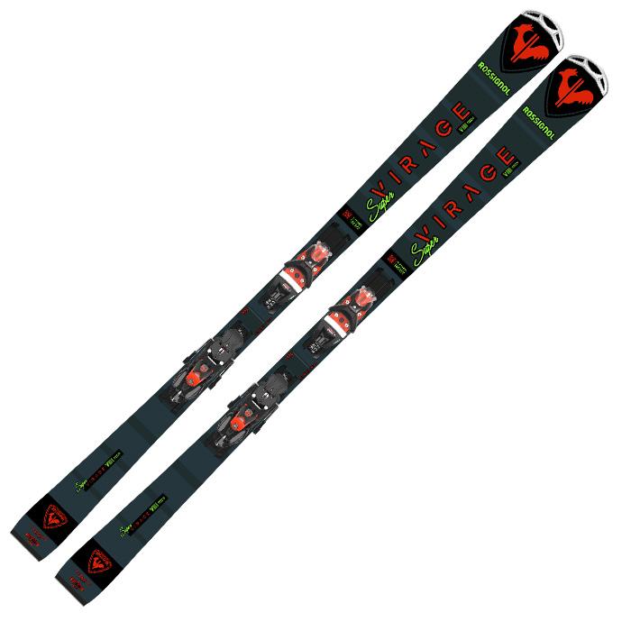 ROSSIGNOL ロシニョール スキー板 SUPER VIRAGE VIII TECH + SPX 14 KONECT GW B80 BLACK HOT RED ビンディングセット 23-24モデル｜fjanck2｜03