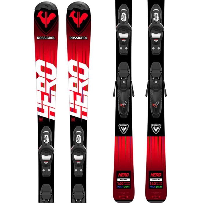 ROSSIGNOL ロシニョール スキー板 HERO JR KID-X + KID 4 GW B76 BLACK