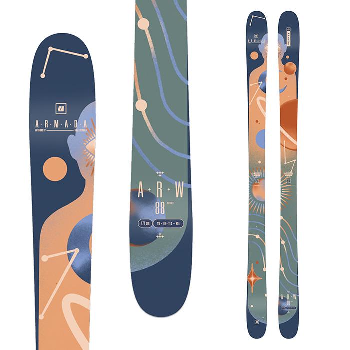 旧モデル アルマダ スキー板 2024 ARMADA ARV 88 エーアールブイ 板