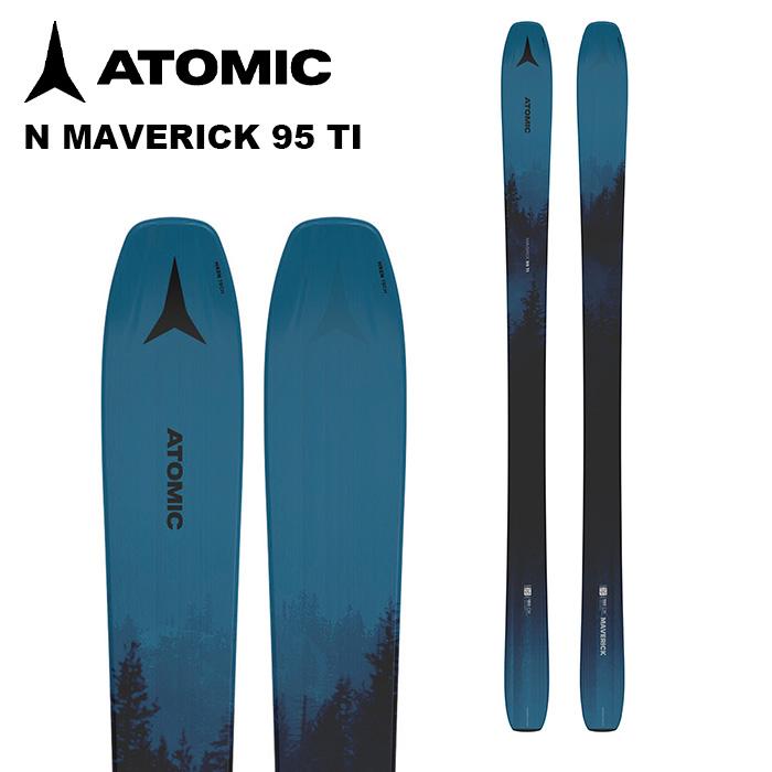 ATOMIC アトミック スキー板 MAVERICK 95 TI 板単品 24-25 モデル : F
