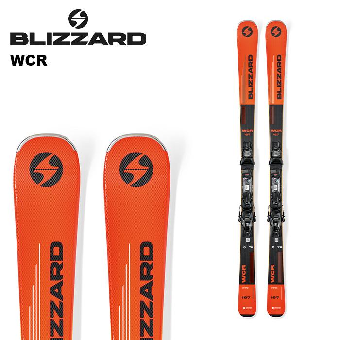 BLIZZARD ブリザード スキー板 WCR ANTHRACITE/ORANGE + TLT10 DEMO ビンディングセット 24-25 モデル