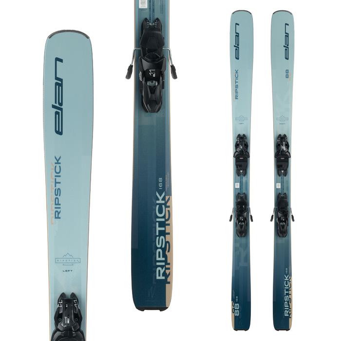 女性用 ELAN エラン スキー板 RIPSTICK 88 W R POWER SHIFT + ELX 11.0 GW ビンディングセット 24-25 モデル レディース_1