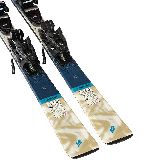 K2 ケーツー スキー板 DISRUPTION 76C W + ER3 10 COMPACT