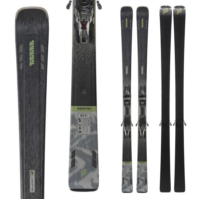 K2 ケーツー スキー板 DISRUPTION 82TI + MXCELL 12 TCX QUIKCLIK