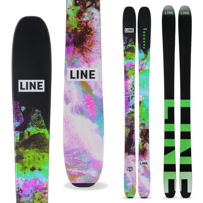 スキー板　LINE PANDORA 172cm LINE ライン スキー板 PANDORA 92 板単品 24-25 モデル : F.JANCK