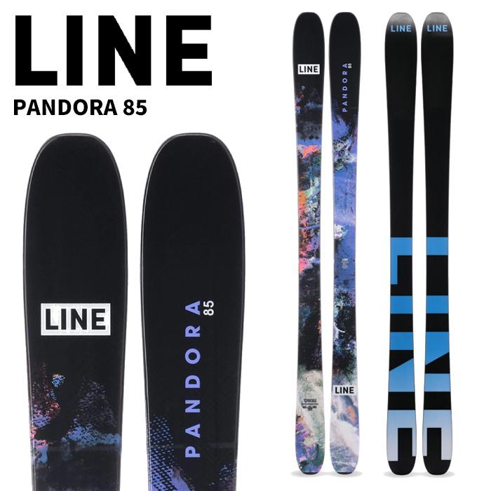 新品★LINE PANDORA 85 ビンディング付 バックカントリー　春スキー LINE ライン スキー板 PANDORA 85 板単品 24-25 モデル : F