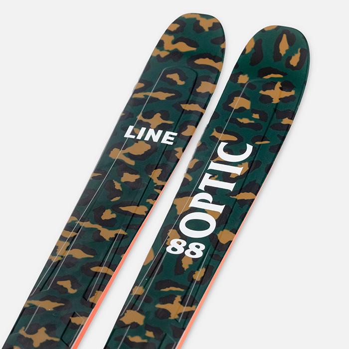 LINE ライン スキー板 OPTIC 88 CAMO 板単品 24-25 モデル : F.JANCK