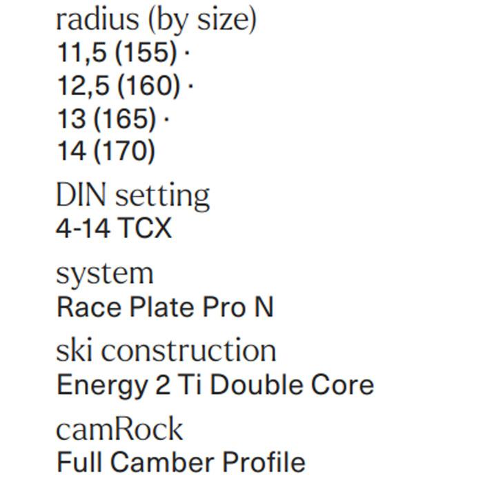 Nordica ノルディカ スキー板 DOBERMANN SLR DC RACE + X-COMP 14 GW