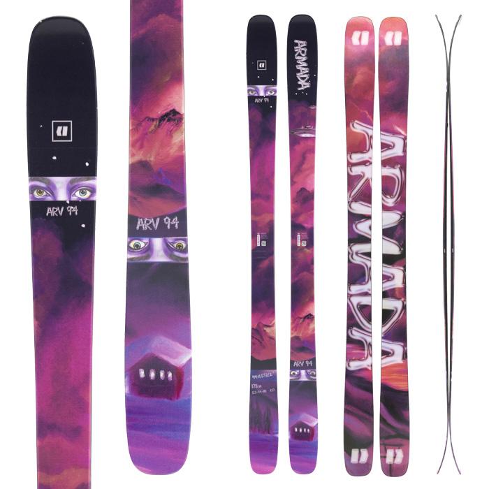 ARMADA アルマダ スキー板 ARV 94 板単品 25-26 モデル : F.JANCK