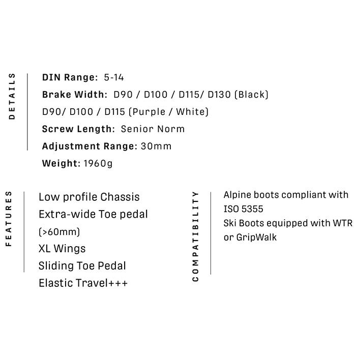 ARMADA アルマダ スキー ビンディング N STRIVE 14 GW （解放値 5.0