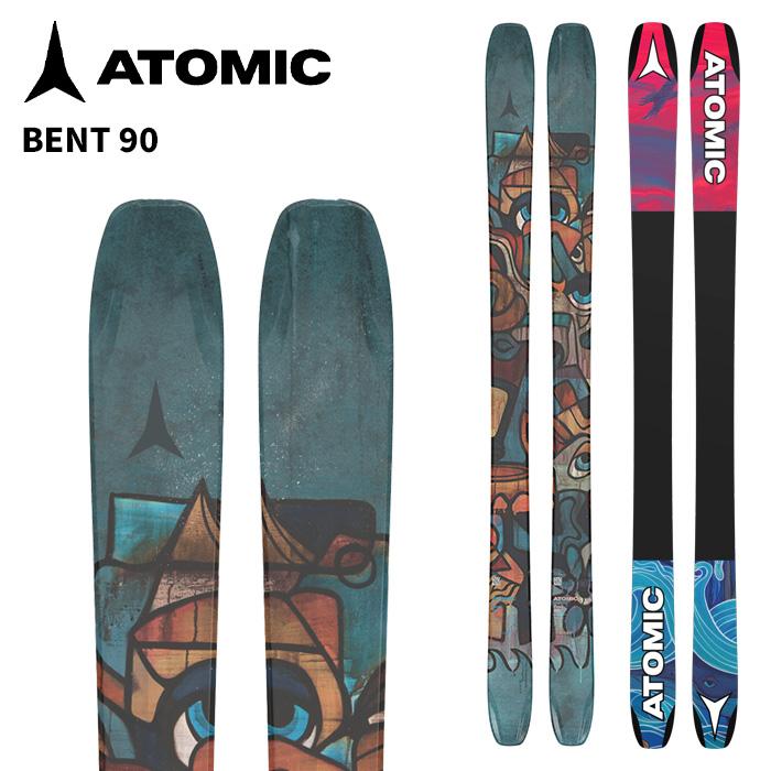 ATOMIC アトミック スキー板 BENT 90 板単品 25-26 モデル : F.JANCK
