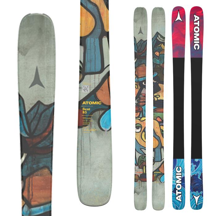 ATOMIC アトミック スキー板 BENT 85 板単品 25-26 モデル : F.JANCK 