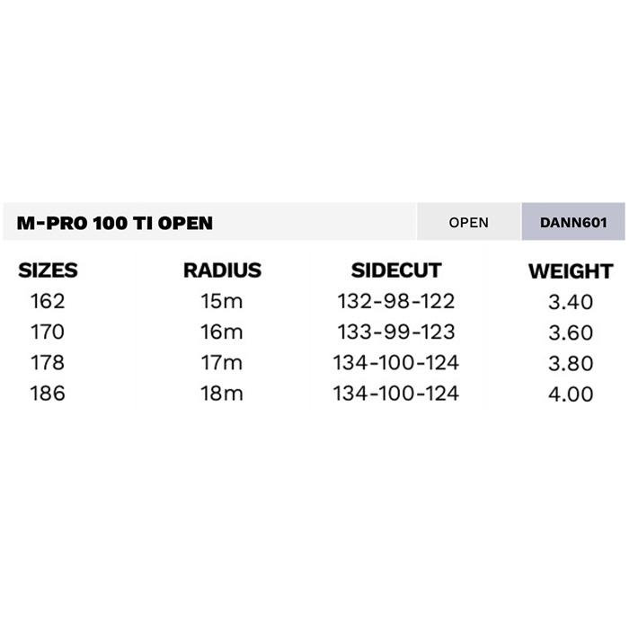 DYNASTAR ディナスター スキー板 M-PRO 100 TI 板単品 25-26モデル_5