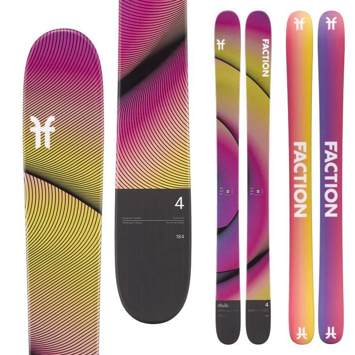 FACTION ファクション スキー板 Studio 4 板単品 25-26 モデル : F