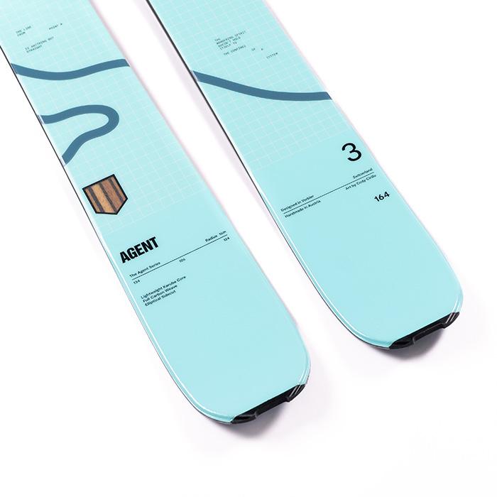 FACTION ファクション スキー板 Agent 3 Ice Blue 板単品 25-26 モデル