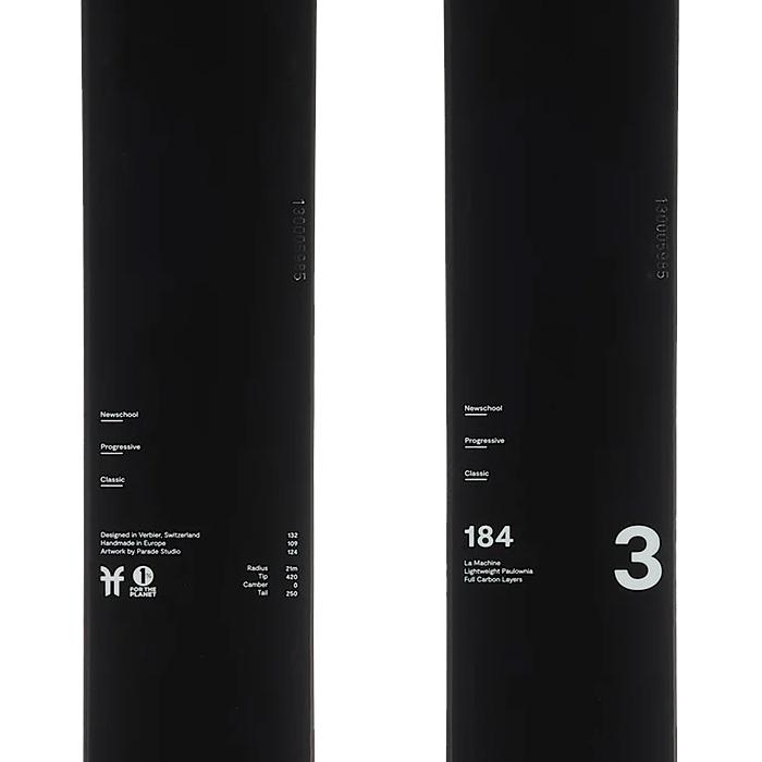 FACTION ファクション スキー板 La Machine 3 板単品 25-26 モデル : F