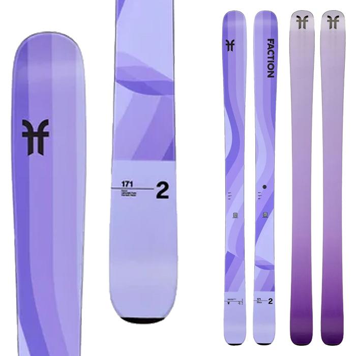 FACTION ファクション スキー板 Dancer 2 Purple 板単品 25-26 モデル