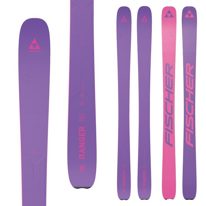 FISCHER フィッシャー スキー板 RANGER 102 Purple 板単品 25-26