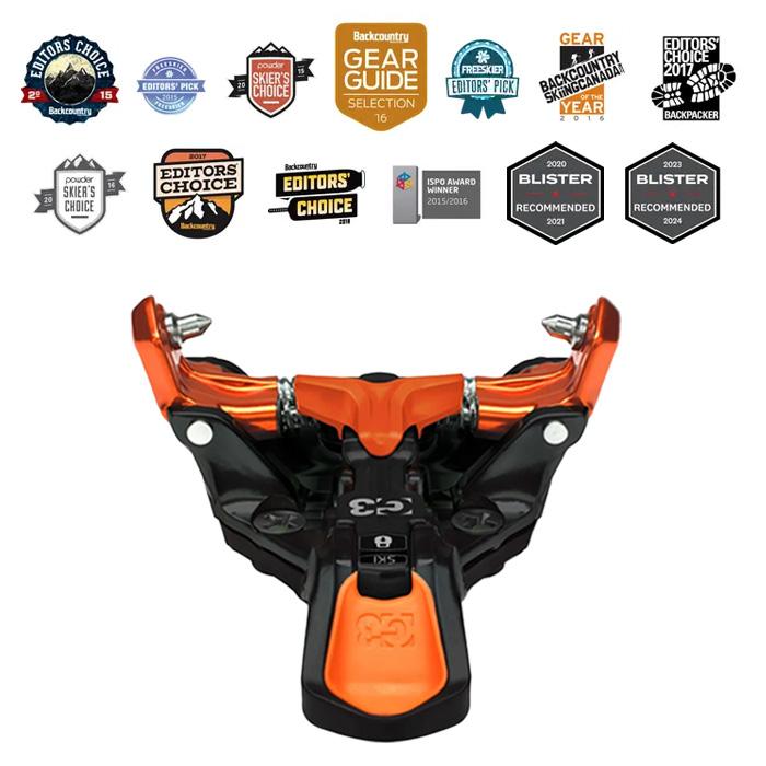 G3 ジースリー ビンディング ION 12 Black 25-26モデル 【単品販売不可