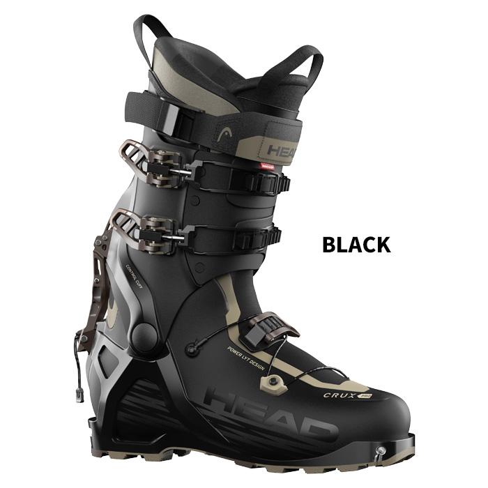 HEAD ヘッド スキーブーツ CRUX PRO BLACK 25-26 モデル : F.JANCK