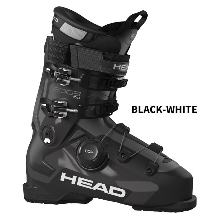 HEAD ヘッド スキーブーツ EDGE 100 HV BOA BLACK-WHITE 25-26 モデル