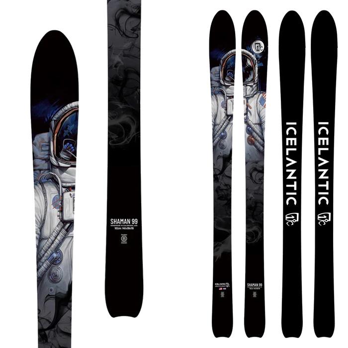 ICELANTIC アイスランティック スキー板 SHAMAN 99 板単品 25-26