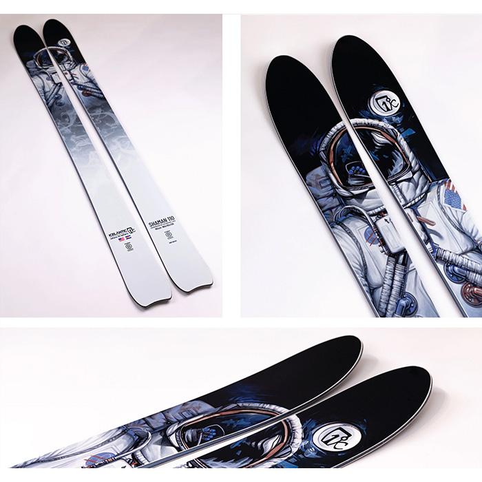 ICELANTIC アイスランティック スキー板 SHAMAN 110 板単品 25-26
