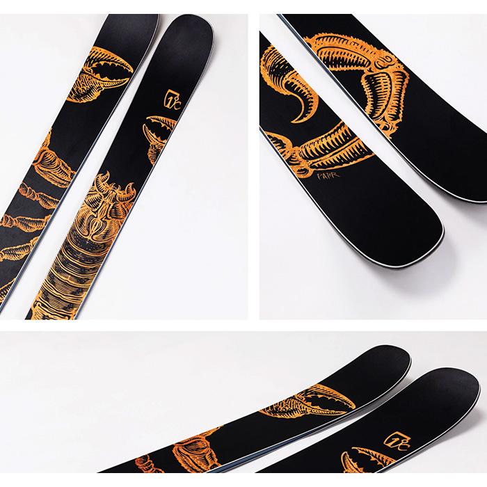 ICELANTIC アイスランティック スキー板 NOMAD 94 板単品 25-26 モデル