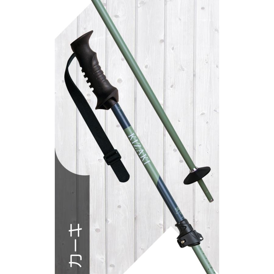 KIZAKI キザキ ポール ストック SILVIC TL(100〜125cm) 25-26モデル