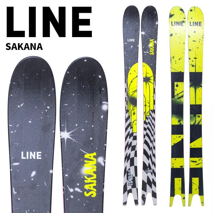 25-26 モデル　LINE SAKANA ライン　サカナ スキー　181cm LINE ライン スキー板 SAKANA 板単品 25-26モデル : F.JANCK Yahoo!店