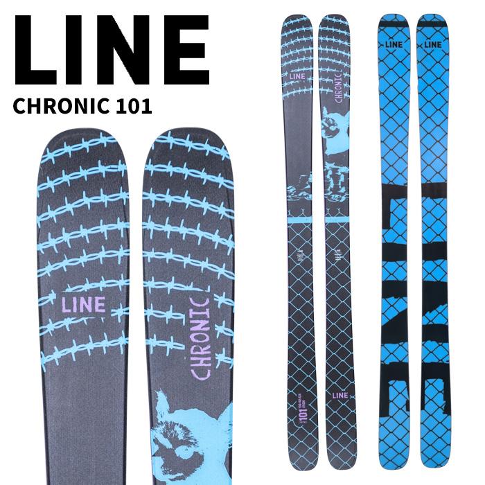 LINE ライン スキー板 CHRONIC 101 板単品 25-26 モデル : F.JANCK
