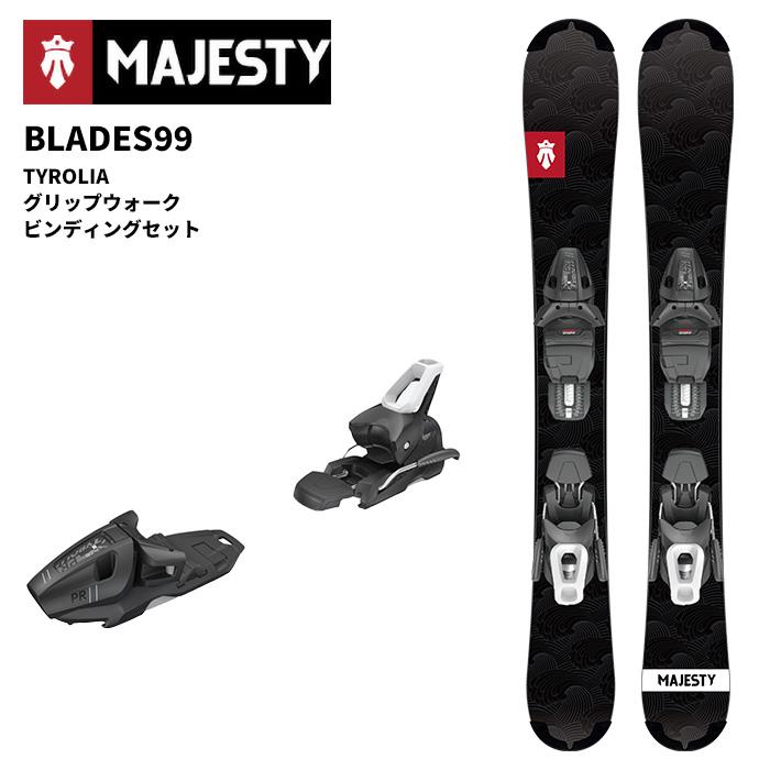 スキー T98 99cm]SWALLOW OREO 99 カラー:BLK+XPRESS 10 GW ワンタッチ調整