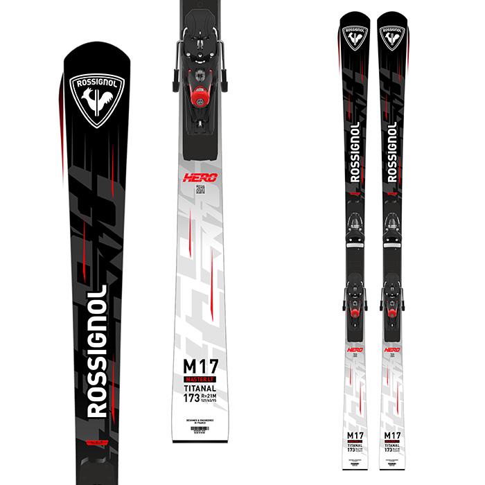 Rossignol Hero スキー板 バインディング付き ROSSIGNOL ロシニョール スキー板 HERO MASTER LT R22 + SPX 15