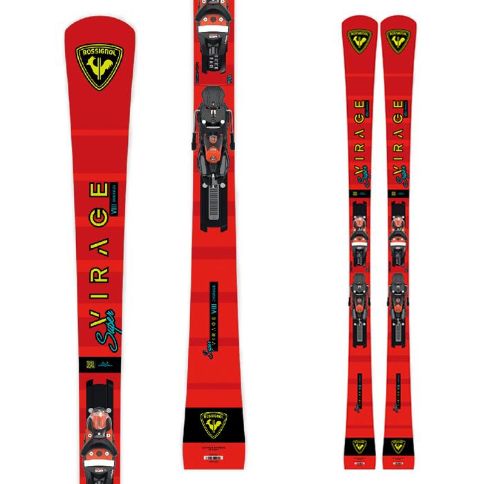 スキー板 ROSSIGNOL OVERSIZE 8× ビンディング付 2点セット ROSSIGNOL ロシニョール スキー板 SUPER VIRAGE VIII OVERSIZE KONECT