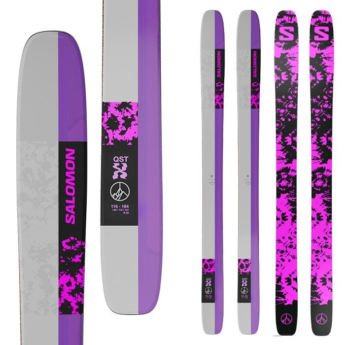 SALOMON サロモン スキー板 S/LAB QST X 板単品 25-26モデル_1