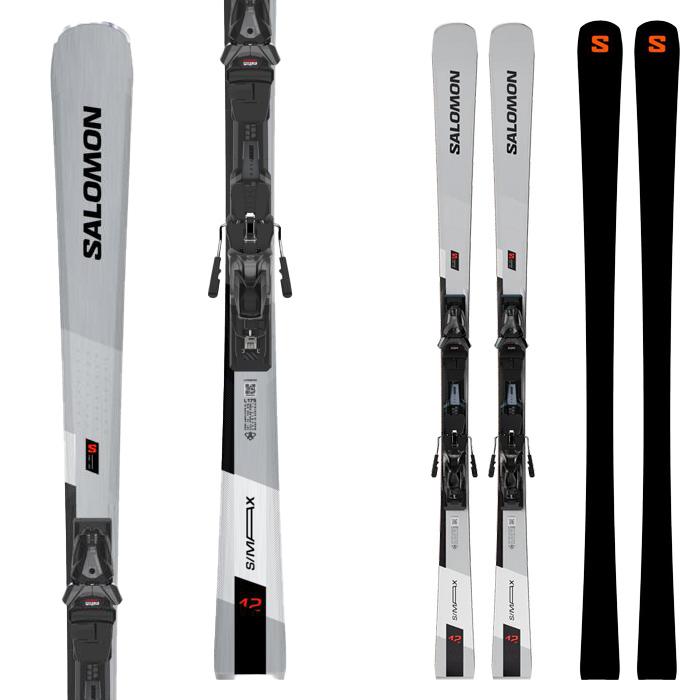 SALOMON サロモン スキー板 S/MAX 12 + MI12 GW ビンディングセット 25