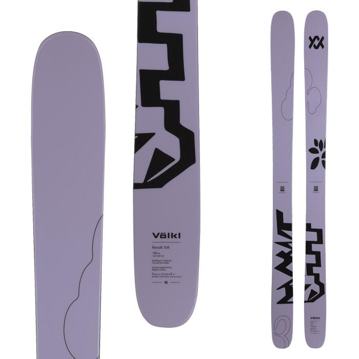 Volkl フォルクル スキー板 REVOLT 104 板単品 25-26 モデル : F.JANCK