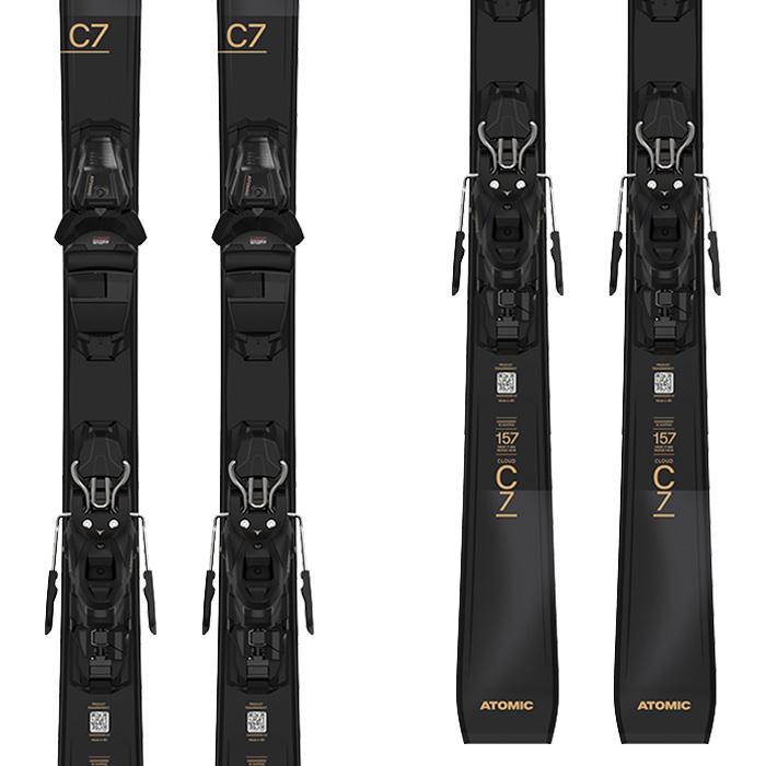 ATOMIC アトミック スキー板 CLOUD C7 BLACK + M 10 GW ビンディング