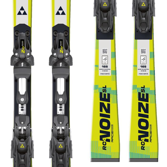 FISCHERフィッシャー　SLスキー FISCHER フィッシャー スキー板 RC4 WORLDCUP NOIZE SL MEN M-PLATE +
