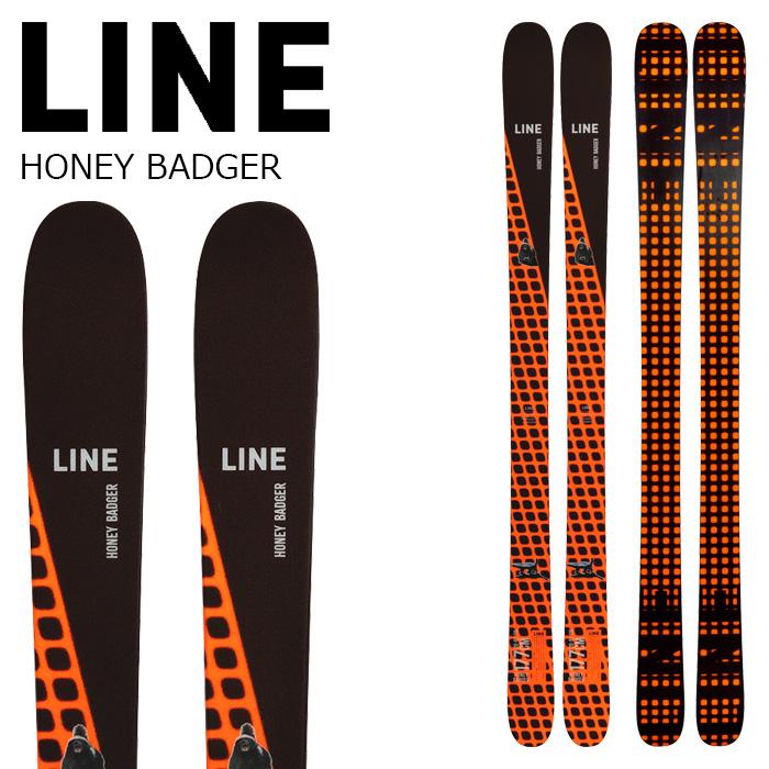 LINE ライン スキー板 HONEY BADGER 板単品 26-27モデル : F.JANCK